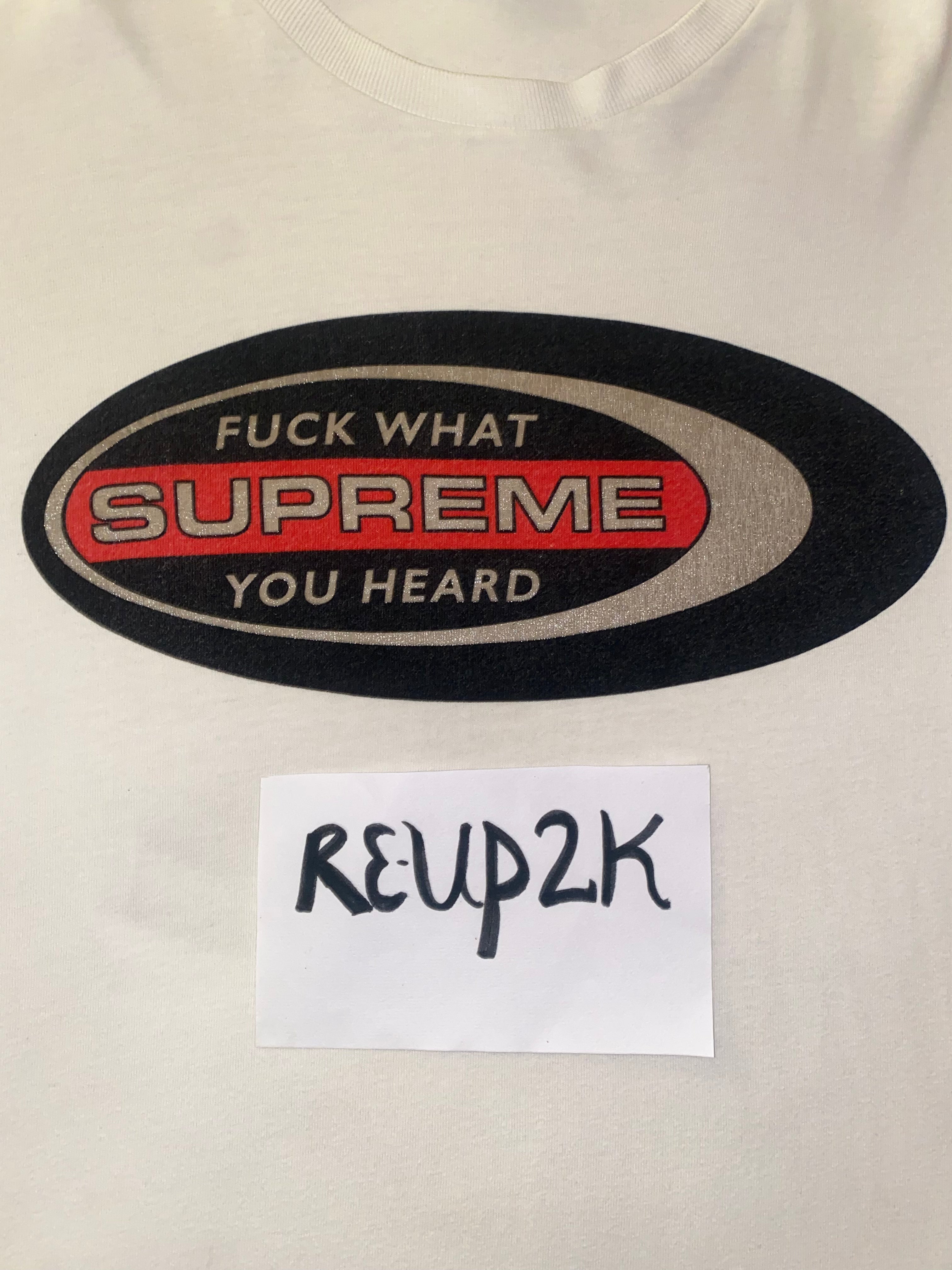 Supreme Fuck What You Heard LS Tee