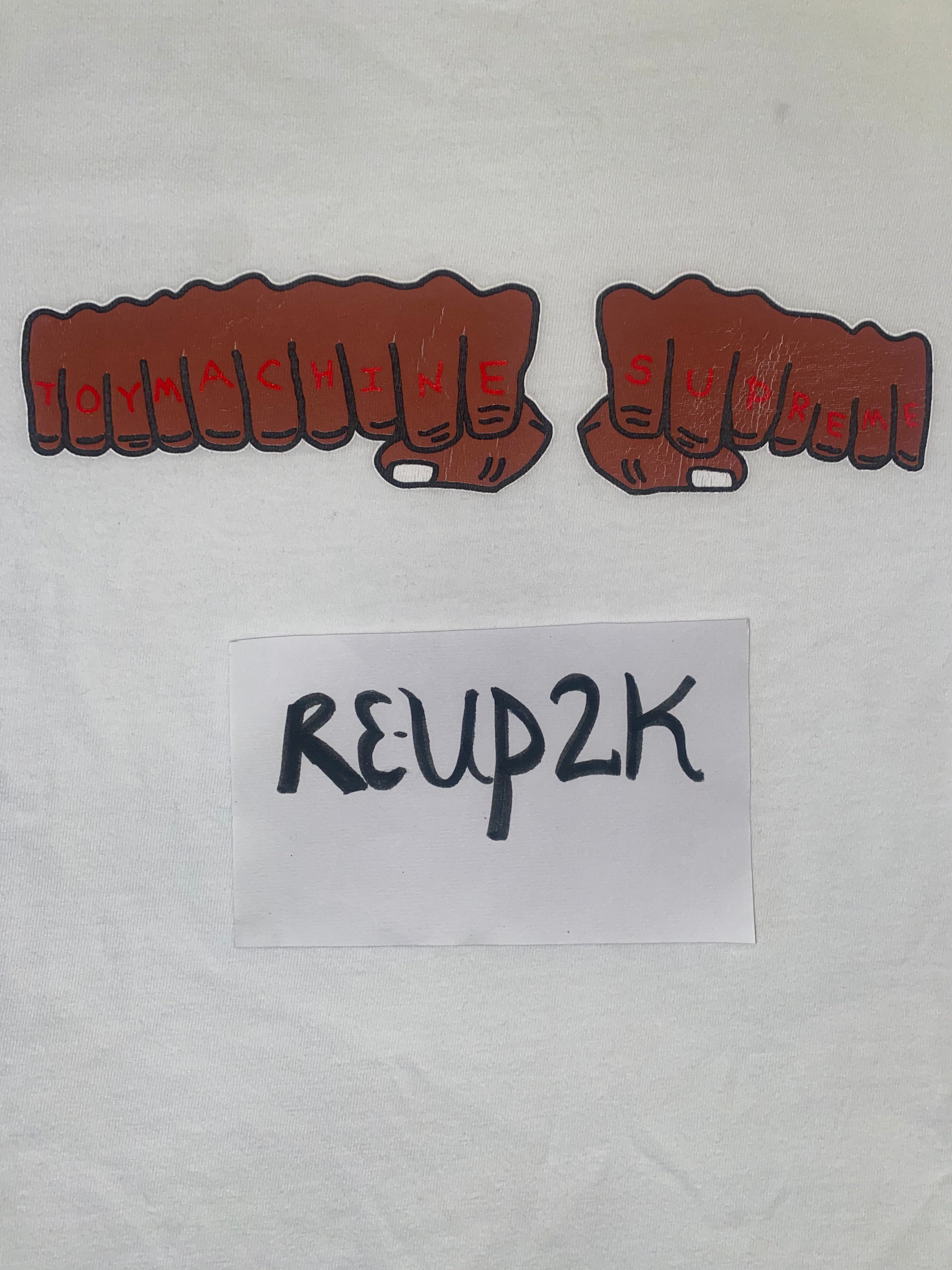 Supreme Toy Machine Fist Tee